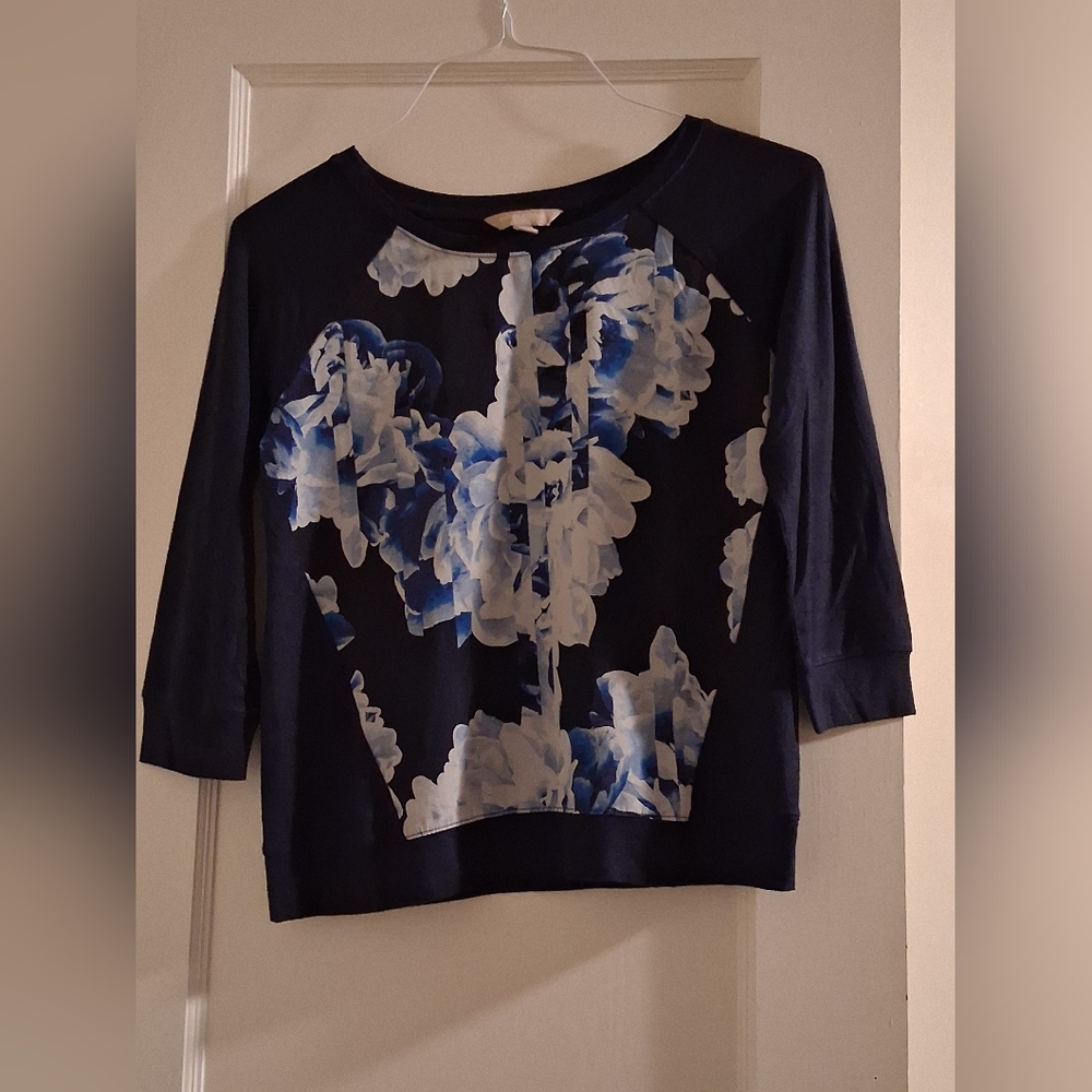 Banana Republic Navy blue blouse